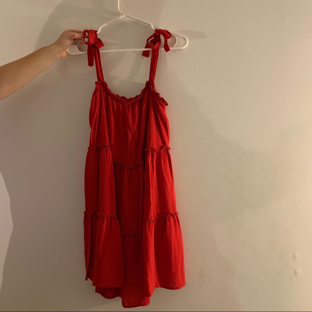 Francesca’s Red Dress